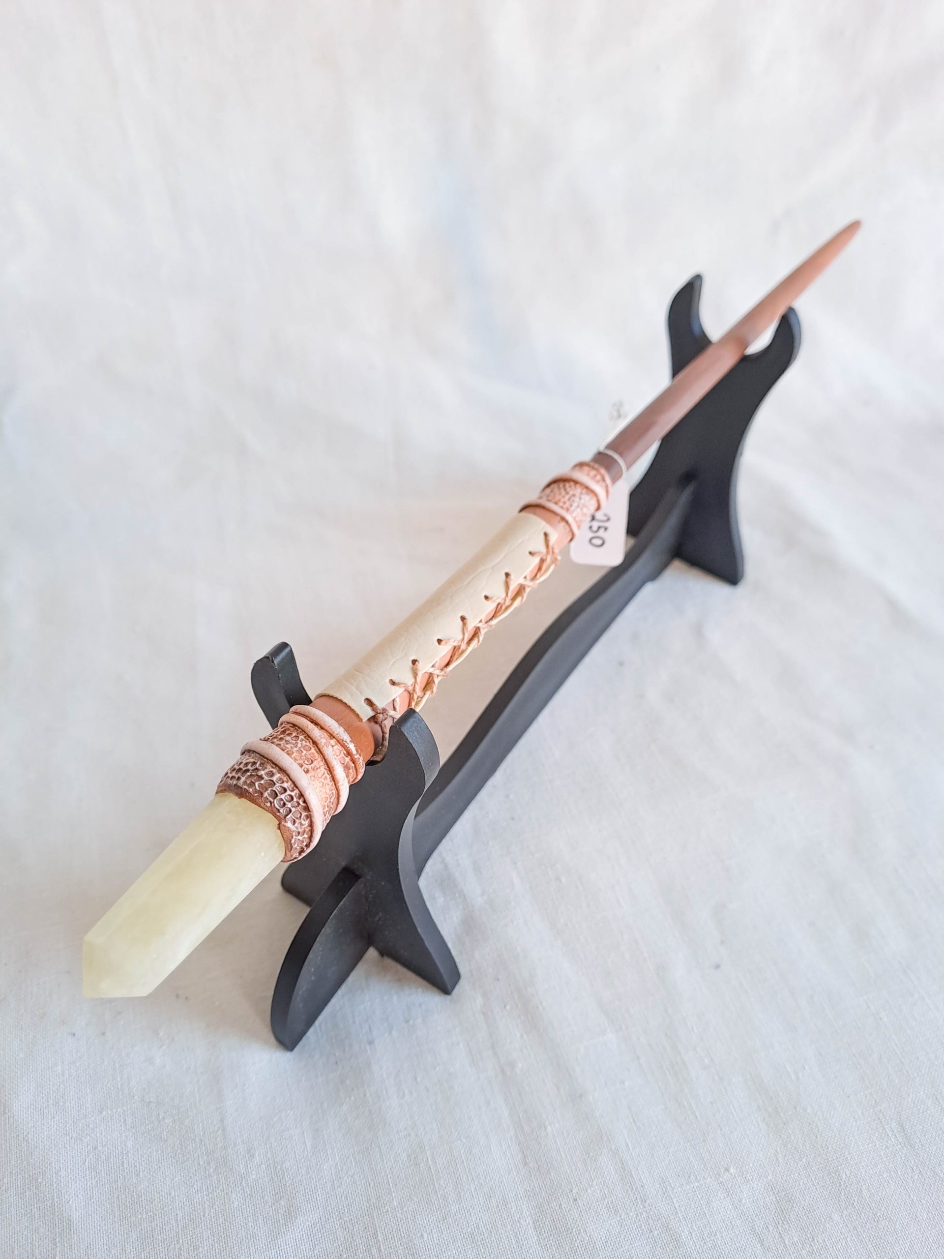 Cloudy Quartz Crystal Wand #776