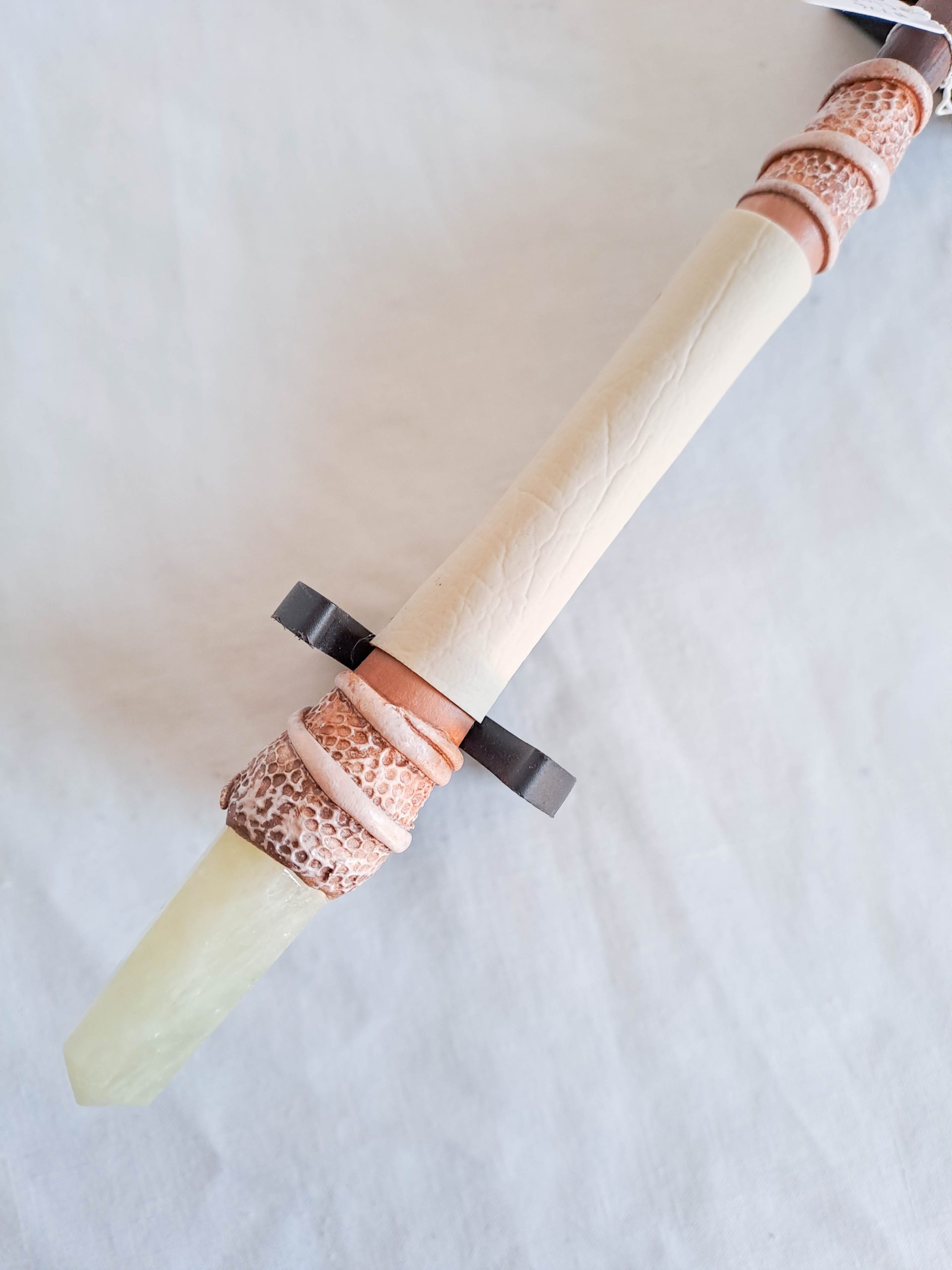 Cloudy Quartz Crystal Wand #776 - Image 4