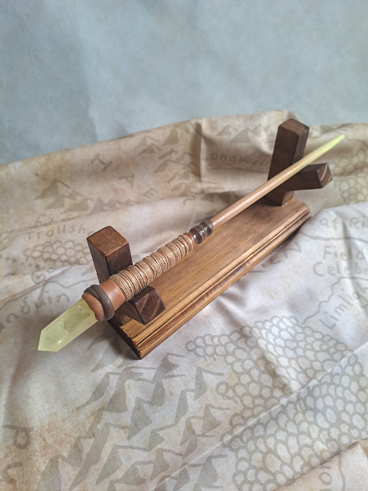 Citrine Crystal Wand #725