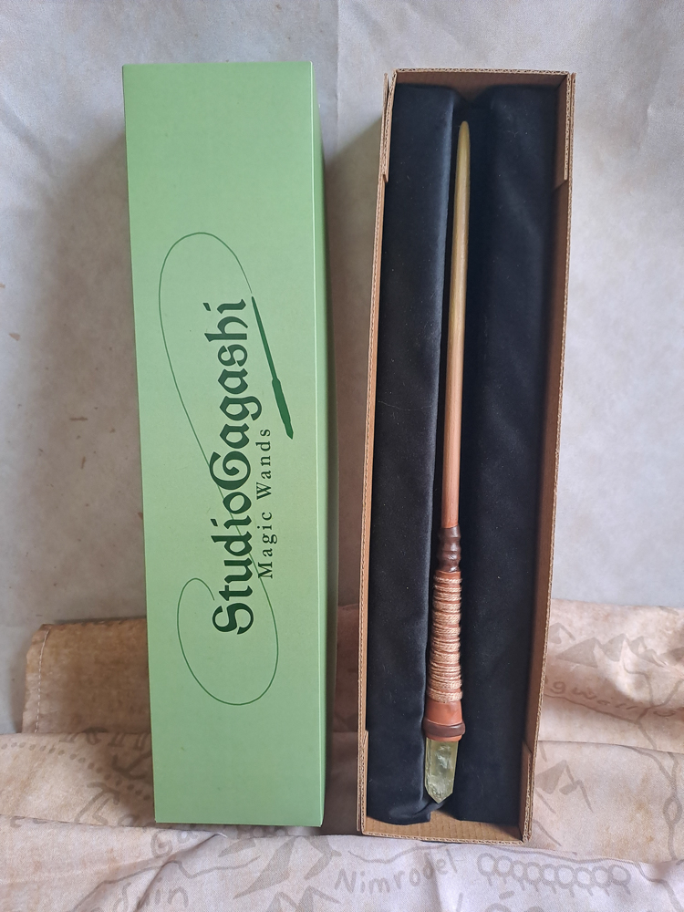Citrine Crystal Wand #725 - Image 4