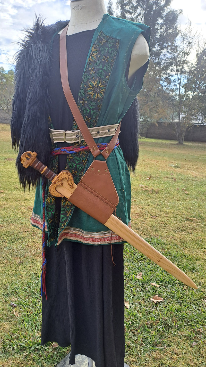 Dark Brown Sword Sheath - Large to XL - Image 3